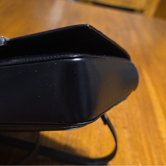 Gucci Vintage Tom Ford Black Crossbody Bag and Matching Wallet w/Silver Accents - Picture 7 of 16